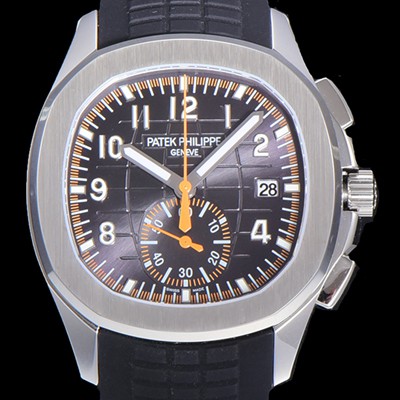 레플리카 [파텍필립]남성용 아쿠아너 5968A 크로노그래프 스틸 42미리 오토매틱 블랙 다이얼  PAT52358  