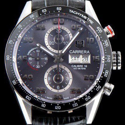 레플리카 [태그호이어] 남성용 TOP Grade Quality 까레라 크로노그래프 오토매틱 타키메터 그레이다이얼 TAG0100  