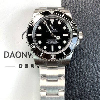 레플리카 [로렉스] 남성용 신상/업데이트!!! m124060 서버마리너 41mm 블랙 다이얼 Cal.3230 오토매틱 무브먼트 ROL1002  