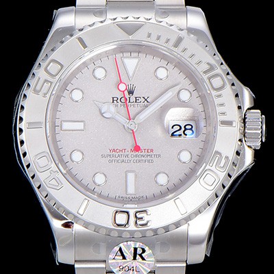 레플리카 [로렉스]남성용 요트마스터 40미리 G.M.T 롤렉스 904L 3135 오토매틱 무브먼트 그레이다이얼 ROL52646  