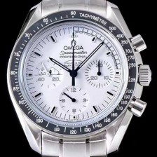 레플리카 [오메가] 남성용 스피드마스터 3573.50.00 화이트 다이얼 스위스 정품 쿼츠 무브먼트 OMG0004  
