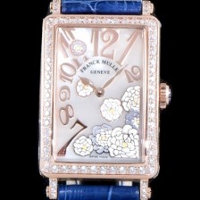 레플리카 [프랭크뮬러] 여성용 롱아일렌드 952 QZ ORC D 1R 컬력션 최상급 퀄리티의 쥬얼셋팅 케이스 화이트 마더 오브 펄 다이얼 스위스 쿼츠 무브먼트 FRA0415  