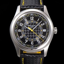 레플리카 [파택필립] 남성용 칼라트라바 Ref.6007G-011 오토매틱 Cal.324 타입 40mm 가죽줄 블랙다이얼 pat78244  