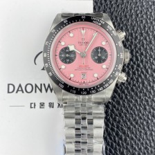 레플리카 [튜더] 남성용 헤리티지 블랙베이 M79360N 크로노그래프 팬더 41mm 오토매틱 7750무브먼트 핑크 다이얼 tud5138  