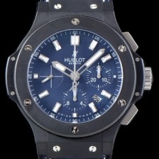 레플리카 [휴블렛] 남성용 NEW 빅뱅 301.CI.7170.LR 밀리미터에 세라믹 블루 에디션!! 44MM 크로노그래프 선레이 새틴-피니시 블루 다이얼 Caliber HUB 4100 타입 무브먼트 HUB0210  