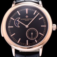 레플리카 [바쉐론콘스탄틴] 남성용 패트리모니 데이트 로즈골드 블랙 다이얼 VAC04441  