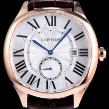 레플리카 [까르띠에] 남성용 토르튜 화이트 다이얼 오토매틱 무브먼트 CAR0028  