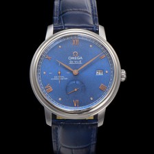 레플리카 [오메가] 남성용 드빌 424.13.40.21.03.003 프레스티지 코-액시얼 39.5mm 오토매틱 Cal.2627 타입 블루 선버스트 다이얼 omg0170  