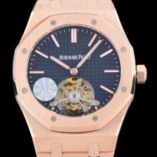 레플리카 [오데마피게] 남성용 로얄오크 26510OR.OO.1220OR.01 뚜르비용 한정판 신제품!! 투어빌론 씬-엑스트라 UP!!블랙 와플 다이얼 니켈도금된 세귤 리얼 아시안 투어빌론 탑재 AUD0100  