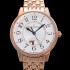 레플리카 [예거 르꿀르뜨] 여성용 랑데뷰 나잇&데이 문페이즈 오토매틱 898A 타입 무브 34mm 금장시계 화이트다이얼 jag9115  