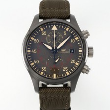 레플리카 [아이더블유씨] 남성용 파일럿 워치 IW389002 미라마 크로노그래프 44mm 오토매틱 무브먼트 그레이 다이얼 iwc4095  