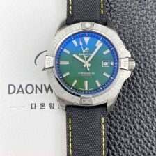 레플리카 [브라이틀링] 남성용 어벤져 44mm 나일론줄 오토매틱 2836-2 타입 그린 다이얼 bre6063  