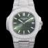 레플리카 [파텍필립] 남성용 노틸러스 5711/1R-010 보석/큐빅 셋팅 오토매틱 Cal.324 S C 타입 40미리 그린다이얼 PAT75704  