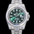 레플리카 [로렉스] 남성용 서브마리너 풀 다이아몬드 셋팅 오토매틱 Cal.3135 무브 40mm 그린다이얼 rol9511  