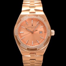 레플리카 [바쉐런 콘스탄틴] 여성용 오버시즈 4605V200R-B968 18K 로즈골드 오토매틱 무브먼트 35mm 샴페인 다이얼 vac1145  