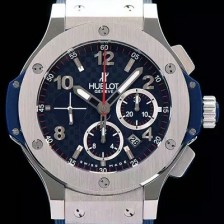 레플리카  [휴블렛] 남성용 빅뱅 리미티드 에디션 블루다이얼 44mm HUB0413  