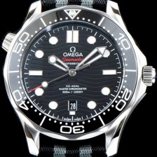 레플리카 [오메가] 남성용 시마스터 231.10.43.22.03.001 다이버 300M 오메가 코-액시얼 마스터 크로노미터 블랙 다이얼 오토매틱 무브먼트 OMG0521  