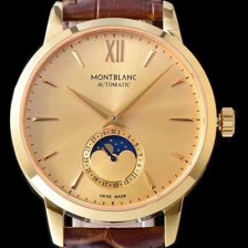 레플리카 [몽블랑] 남성용 헤리티지시리즈 옐로골드 다이얼 오토매틱 무브먼트 MON42013  