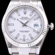 레플리카 [로렉스] 남성용 데이져스트 스위스 3136 오토매틱 무브먼트 화이트 다이얼 ROL0102  