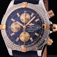 레플리카 [브라이틀링] 남성용 크로노매트 크로노그래프 네이비 다이얼 오토매틱 무브먼트 BRE0200  