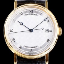 레플리카 [브레게] 남성용 클래식 No.3463 최신버전 업그레이드형 5177BA/12/9V6 18K 옐로우 골드 실버 텍스쳐드 다이얼 오토매틱 무브먼트 BRG0441  