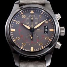 레플리카 [아이더블유씨] 남성용 파일럿 탑건 IW388002 미라마 세라믹 빈티지 에디션 브라운다이얼 IWC0452  