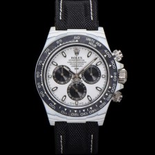 레플리카 [로렉스] 남성용 데이토나 DIW 포지드카본 커스텀 40미리 크로노그래프 오토매틱 Cal.4130 무브먼트 화이트 다이얼 ROL79643  