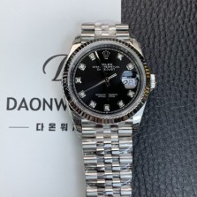 레플리카 [로렉스] 남성용 신형 데이저스트 36mm II m126234 텐포인트10p 오토매틱 Cal.3235무브먼트 블랙 다이얼 rol5603  