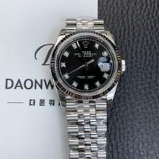 레플리카 [로렉스] 남성용 신형 데이저스트 36mm II m126234 텐포인트10p 오토매틱 Cal.3235무브먼트 블랙 다이얼 rol5603  