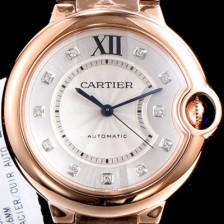 레플리카 [까르띠에] 남여공용 발롱블루 2019신상 WE902026 36mm남여공용 화이트 큐빅다이얼 오토매틱 무브먼트 CAR0530  