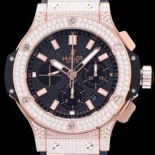 레플리카 [휴블렛] 남성용 빅뱅 하이퀄리티에 볼루션 블랙 다이얼 오토매틱 무브먼트 HUB0431  