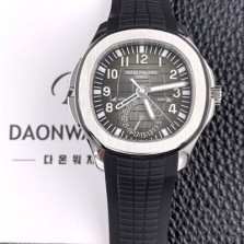 레플리카 [파텍필립]남성용 아쿠아넛 5164A-001 트리블 타임 40미리 블랙 다이얼 오토매틱 PAT47237  