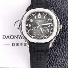 레플리카 [파텍필립]남성용 아쿠아넛 5164A-001 트리블 타임 40미리 블랙 다이얼 오토매틱 PAT47237  