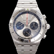 레플리카 [브라이틀링] 남성용 크로노맷 B01 오토매틱 ETA7750-2 타입 42mm 메탈줄 실버다이얼 bre90568  