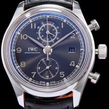 레플리카 [아이더블유씨] 남성용 포루투기즈 칼리버 IW390404 클래식 모델 크로노그래프 진 그레이 다이얼 오토매틱 무브먼트 IWC0100  