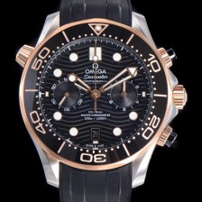 레플리카 [오메가] 남성용 씨마스터 디버 300M 코엑시얼 크로노그래프 P. 9900타입 44mm 메탈줄 블랙다이얼   omg86713  