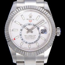 레플리카 [로렉스]남성용 스카이더웰러 오이스터퍼페츄얼 39미리 오토매틱 화이트다이얼 ROL78799  