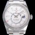 레플리카 [로렉스]남성용 스카이더웰러 오이스터퍼페츄얼 39미리 오토매틱 화이트다이얼 ROL78799  