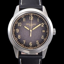 레플리카 [파택필립] 남성용 칼라트라바 Ref.5226G-001 오토매틱 Cal.26-330 S C 타입 40mm 가죽줄 틱스처드 그레이다이얼 pat28702  