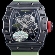 레플리카 [리차드밀레] 남성용 라파엘 나달 RM35-01 100% 포지드 카본 케이스 스켈레톤 다이얼 오토매틱 무브먼트 RIC0400  
