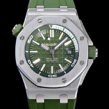 레플리카 [오데마피게] 남성용 옐로 세라믹 다이버!!로얄오크 오프쇼어15710ST.OO.A038CA.01 옐로 와플 다이얼 오토매틱 무브먼트 AUD12270  