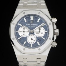 레플리카 [오데마피게] 남성용 로얄오크 26331ST.OO.1220ST.01 블루 와플 다이얼 신형 ETA 7750B-2 오토매틱 무브먼트 AUD88423  