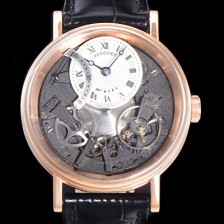 레플리카 [브레게] 남성용 최고의 퀄리티 완벽한 싱크로율 트레디션 7057BR/G9/9W6 18k 로즈골드 신형 스켈레톤 다이얼 오토매틱 무브먼트 BRG03020  