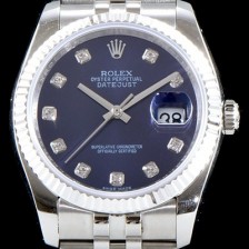 레플리카 [로렉스] 남성용 데이터 제스트 116234 블루 다이얼 2836-2 오토매틱 무브먼트 ROL0120  