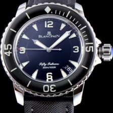 레플리카 [블랑팡] 남성용 베스트셀러 피프티 패덤스 5015-1130-52 다이버 워치 블랙 다이얼 스위스 ETA 2836-2오토매틱 무브먼트 BLA4200  