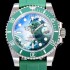 레플리카 [로렉스] 남성용 롤렉스 서브마리너 헐크 오토매틱 ETA2824-2 타입 40미리 그린 러버/우레탄줄 그린 다이얼 ROL79634  