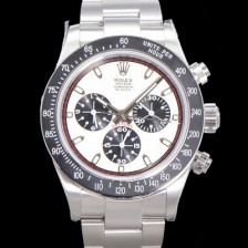 레플리카 [로렉스] 남성용 데이토나 6263 오토매틱 크로노그래프 ETA 7750-2 타입 40mm 메탈줄 화이트다이얼  rol8294  