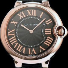 레플리카 [까르띠에] 남성용 발롱블루 W6920089블랙 다이얼 로즈골 CAR0031  