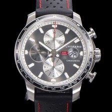 레플리카 [쇼파드] 남성용 밀러 밀가리아 Ref.168571 오토매틱 크로노그래프 아시안 7750-2타입 44mm 가죽줄 그레이다이얼   cho1351  