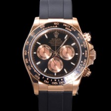 레플리카 [로렉스] 남성용 코스모그래프 데이토나 m126515ln-0002 세라믹 베젤 18K 로즈골드 40mm 크로노그래프 7750 오토매틱 무브먼트 블랙 다이얼 rol5327  
